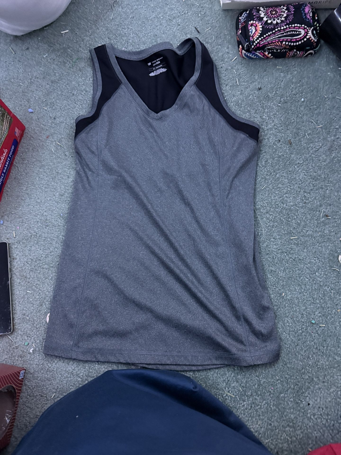 Athletic Works Gray Tank Top