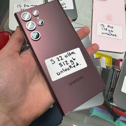 S22 Ultra  Unlocked. Cash Or $10 Down W Approval 