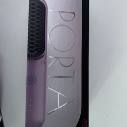 portable Hair Straightening Brush 