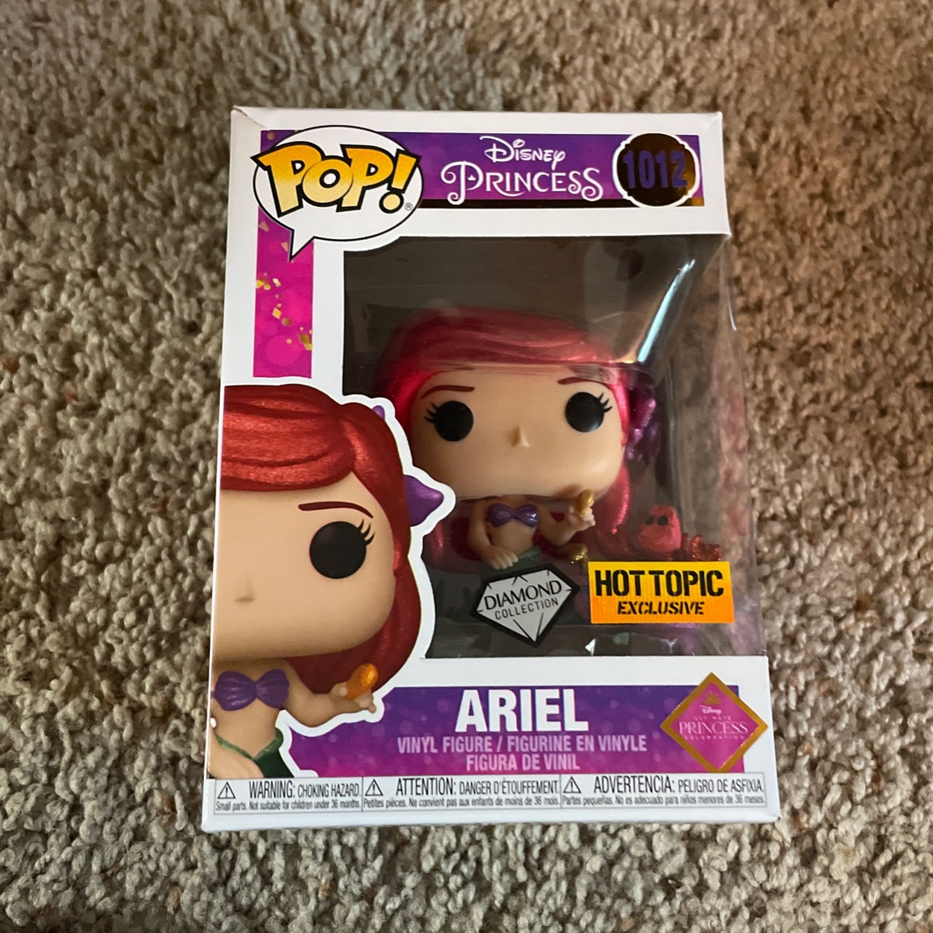 Funko Pop Disney Princess Ariel Diamond