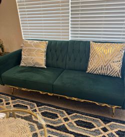 Velvet 2 pc sofa set