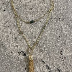 NWT Double Strand Necklace 