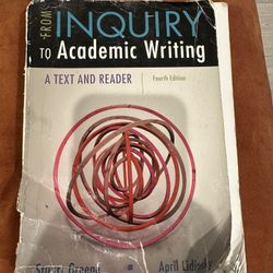 Inquiry To Academic Writing 4th Edition