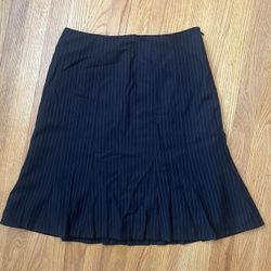 Calvin Klein Black Maxi Length Trumpet Skirt, Size 8