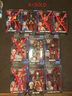 Elite collection WWE figures