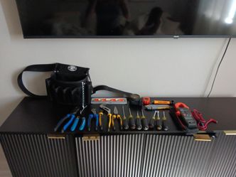 Klein tools belt/electrican tools