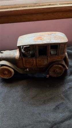 Cast iron vintage cab