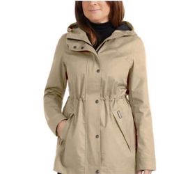 Ladies Hunter brand rain jacket/ parka (new in box)