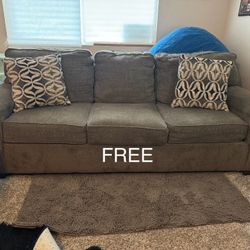 ****FREE**** Grey sofa