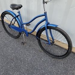26" CLEAN VINTAGE Huffy Cranbrook Beachcruiser Beach Cruiser Bike Bicycle  Blue