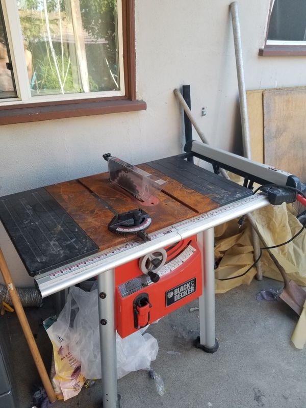 Black & decker table saw 10" blade. for Sale in San Jose, CA OfferUp