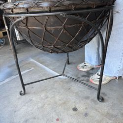 Artisan African Style Drum Table vintage 