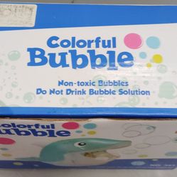 Shark Bubble Machine Colorful Bubble 