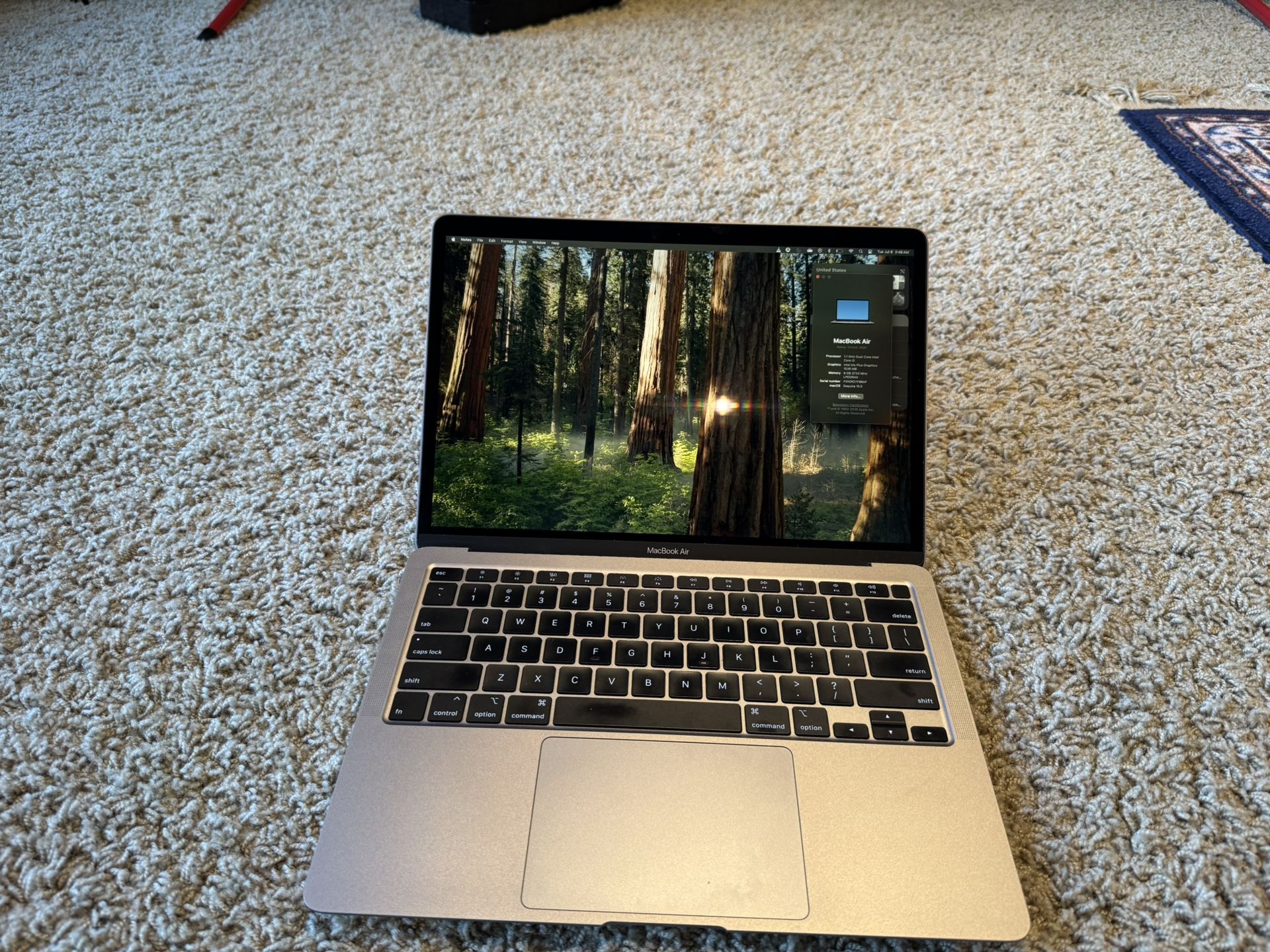 MacBook Air 2020 256gb 