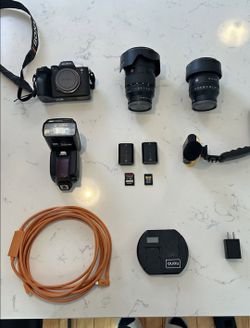 Sony A7IV with Lenses + Flash Full Kit