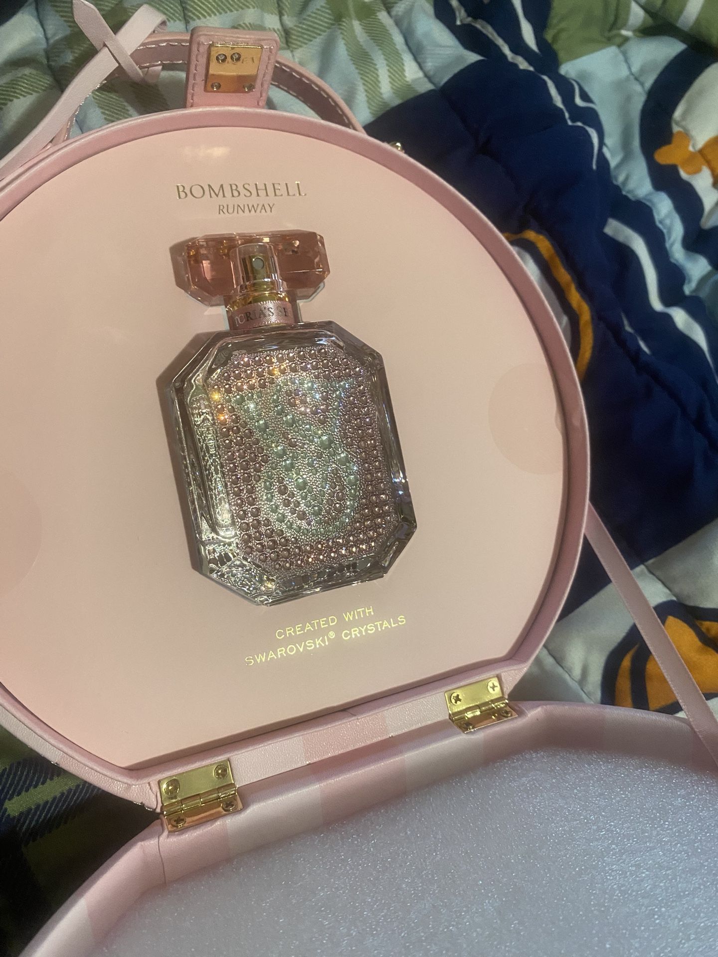 Swarovski® Crystal-Encrusted Perfume