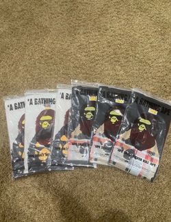 burberry and mcm bape shirts