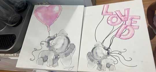 Elephant paintings