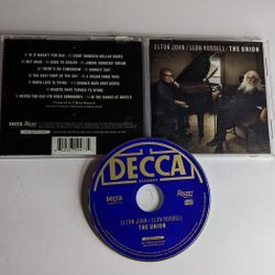 Elton John & Leon Russell " The Union " CD Album Year 2010   