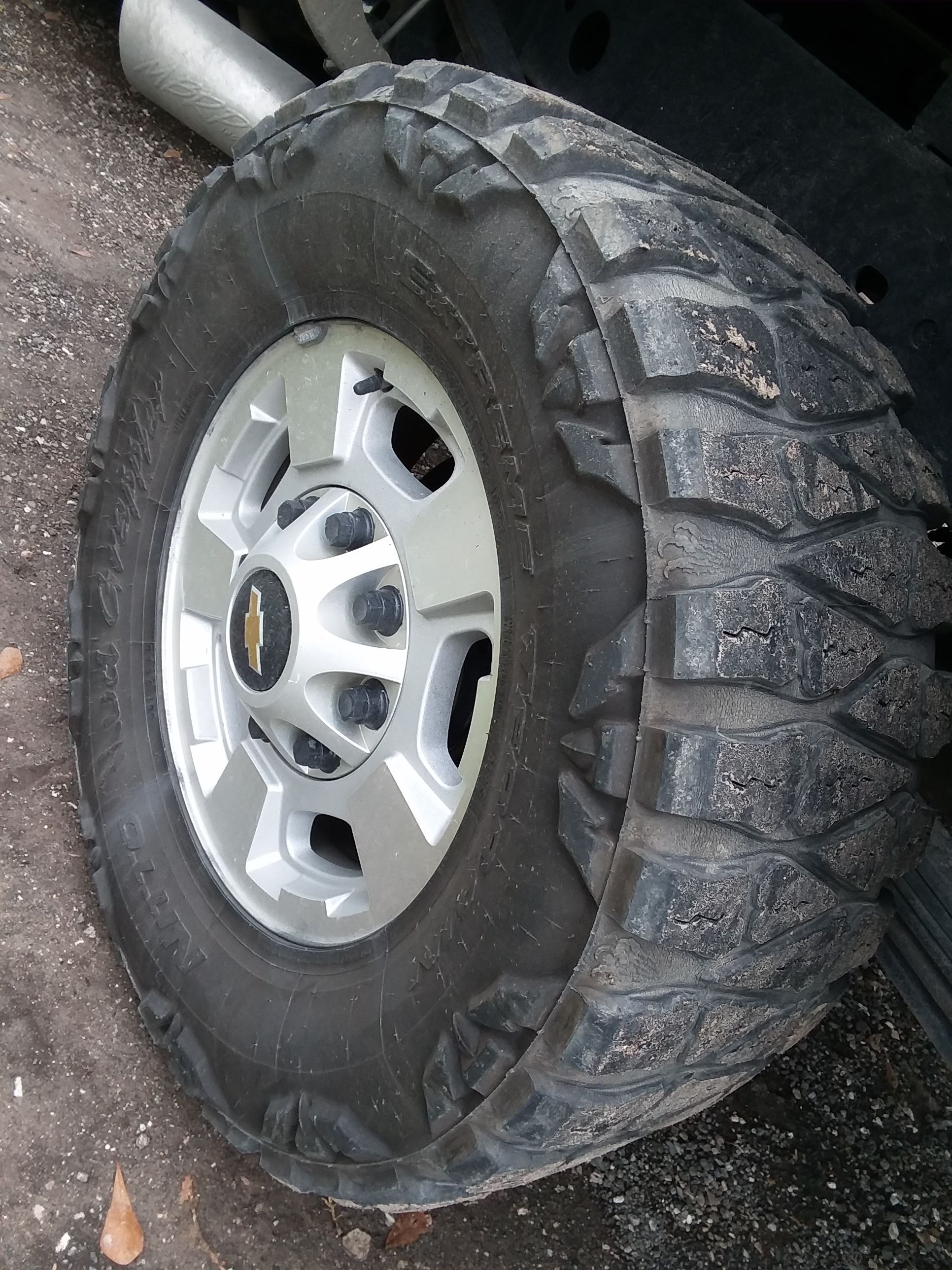 33 x 12.50 /17 nitto mud grapplers