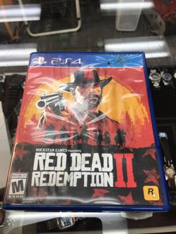 PlayStation 4 PS4 game red dead redemption II 2
