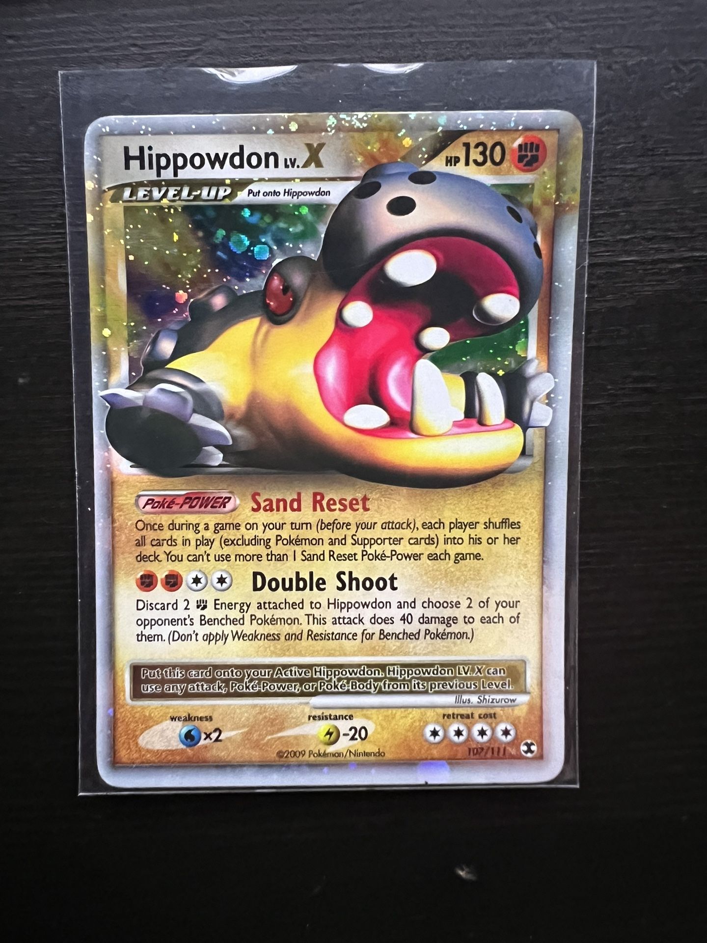 Hippowdon Lv X Pokemon Card