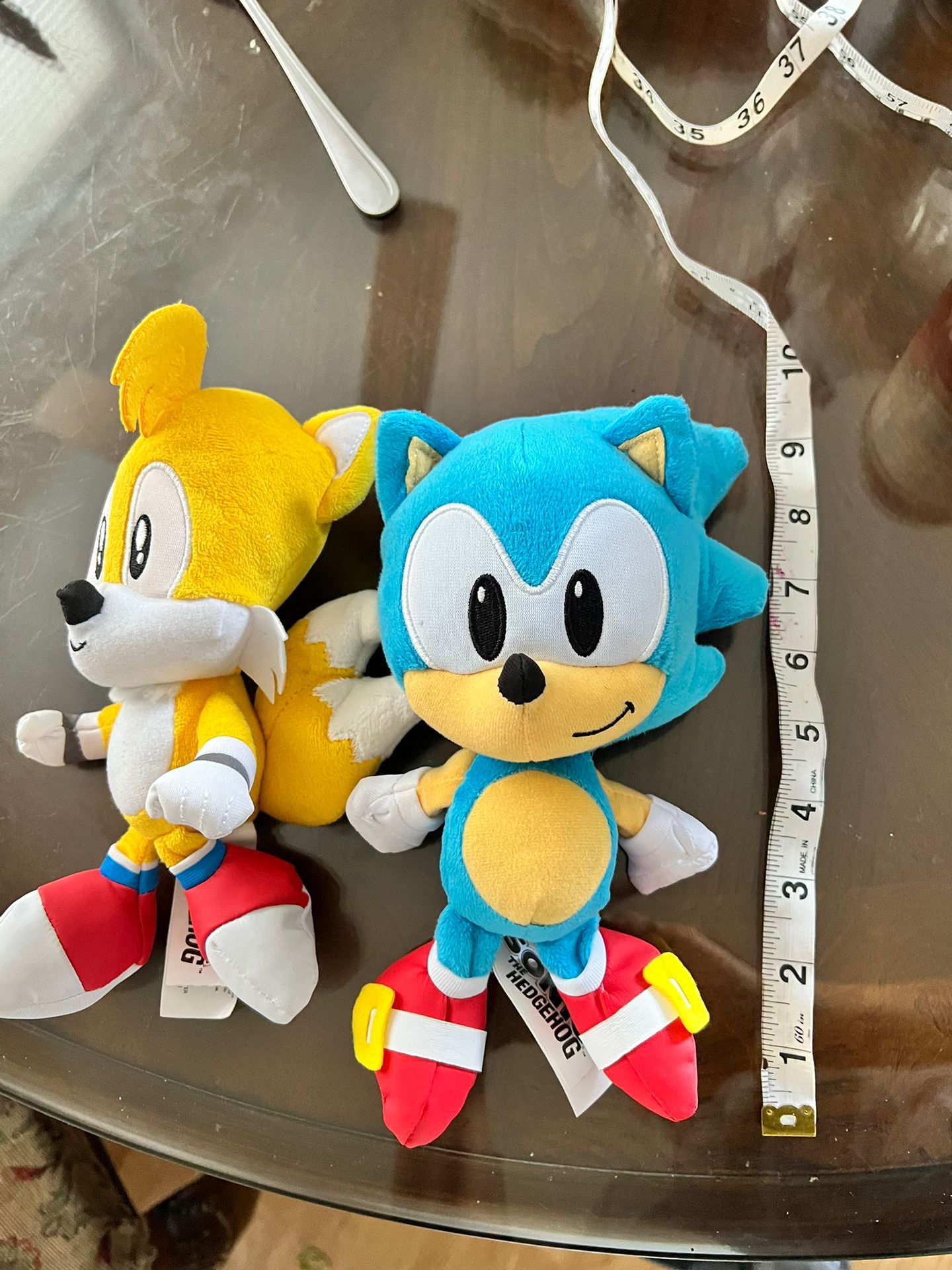Sonic Plush Toys Nwt