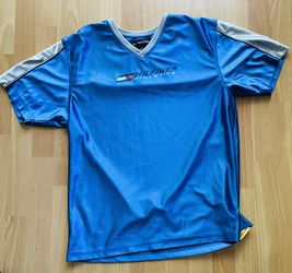 Vintage Tommy Hilfiger Blue Soccer Jersey