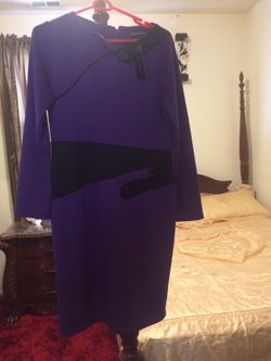 New! Purple and black dress