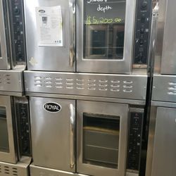 Used Royal Standard Depth Single Convection Oven Natural Gas 