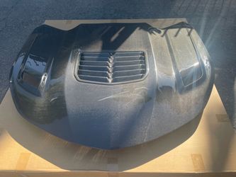 TDA Shadow Weave Carbon Fiber Hood for 16-24 Camaro