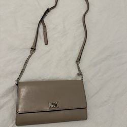 Brown Leather Michael Kors Purse