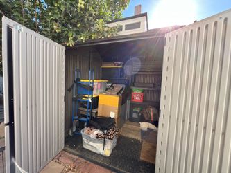 7x7 plastic shed