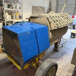 Stone Mortar Mixer W Honda Gx240 Engine 