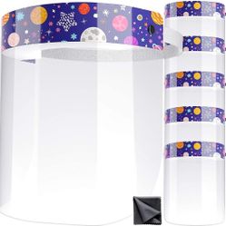 (6-Pack) Kids Face Shield For Kids - Clear Face Shields For Kids Face Shield Kids Toddler Face Shield Kids Face Shields - Child Face Shield Kids