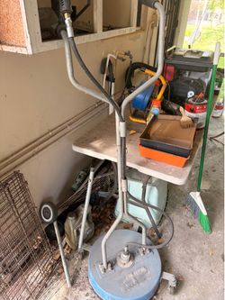 Stand up pressure washer