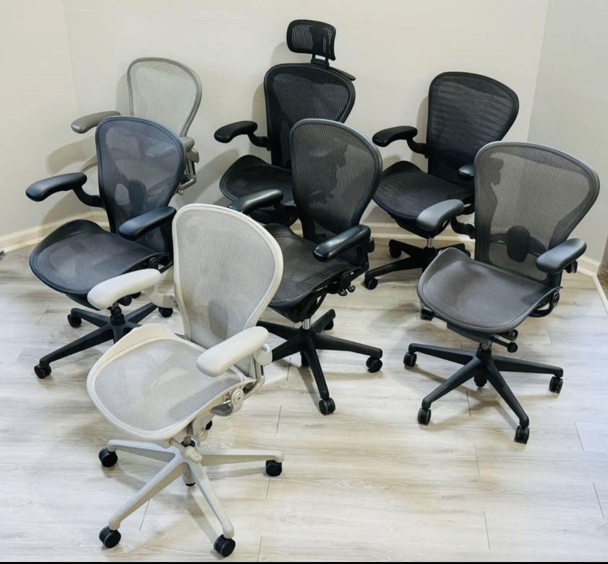 Herman Miller Aeron Size B Office Chair (Please Read Description)
