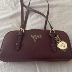 Guess Brand New Burgundy Purse