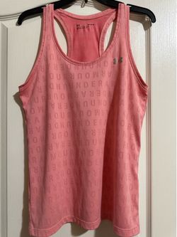 Under Armour women’s size medium rose pink tank top.