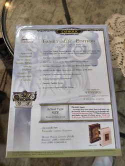 Catholic Family life bible