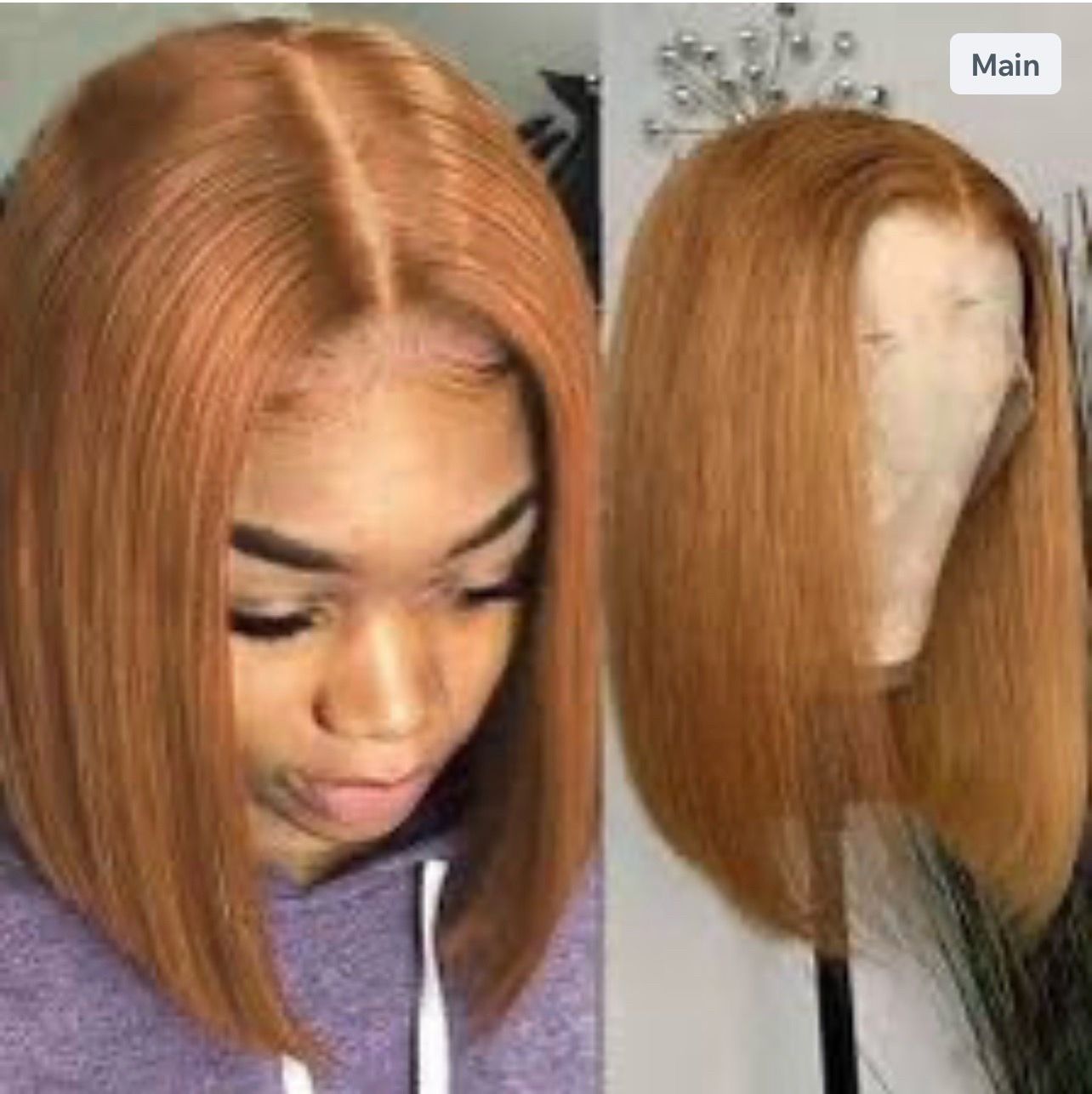13x4 frontal bob wig 10 inches