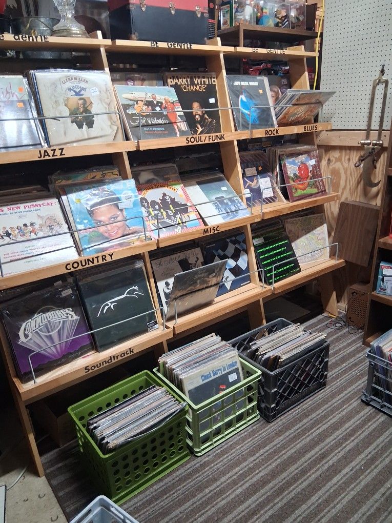 Records,vinyl, Buttons,pins,history, Cassettes,globes,