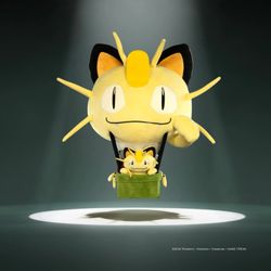 2026 SDCC EXCLUSIVE JAZWARES POKEMON BLASTING OFF AGAIN MEOWTH HOT AIR BALLOON