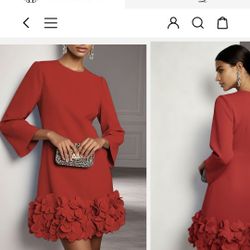 Fehaute Red Dress