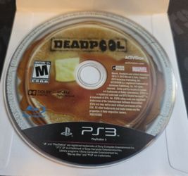 Deadpool PS3 Sony PlayStation 3 New Video Game Perfect Condition