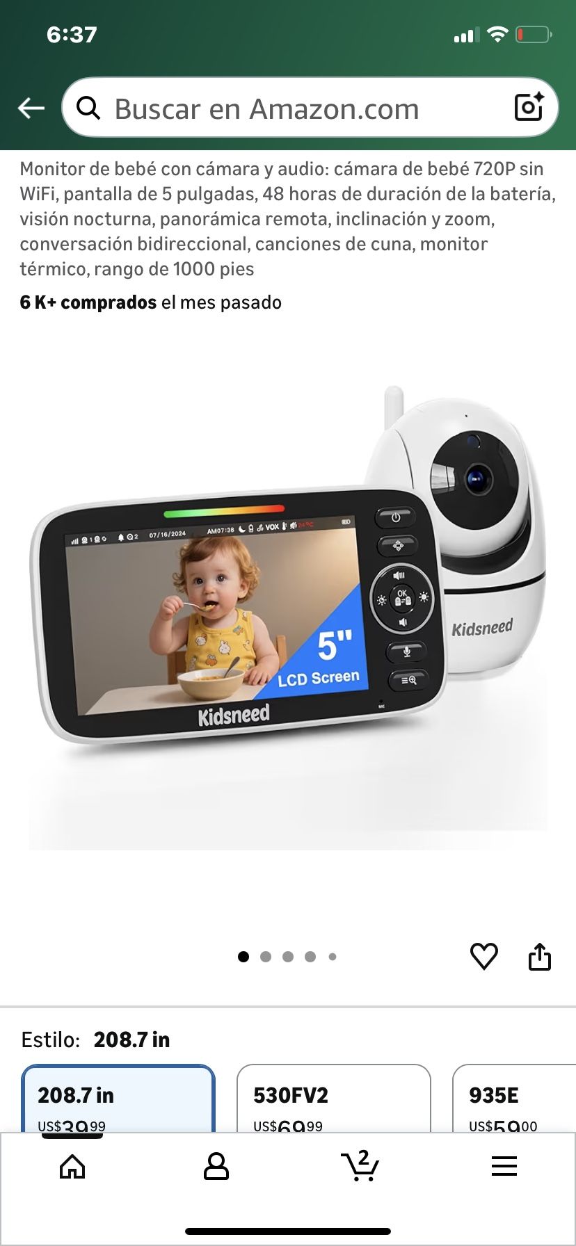 Camera wiith monitor perfec present