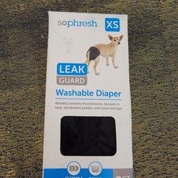 Extra Small Washable Dog Diaper Like New