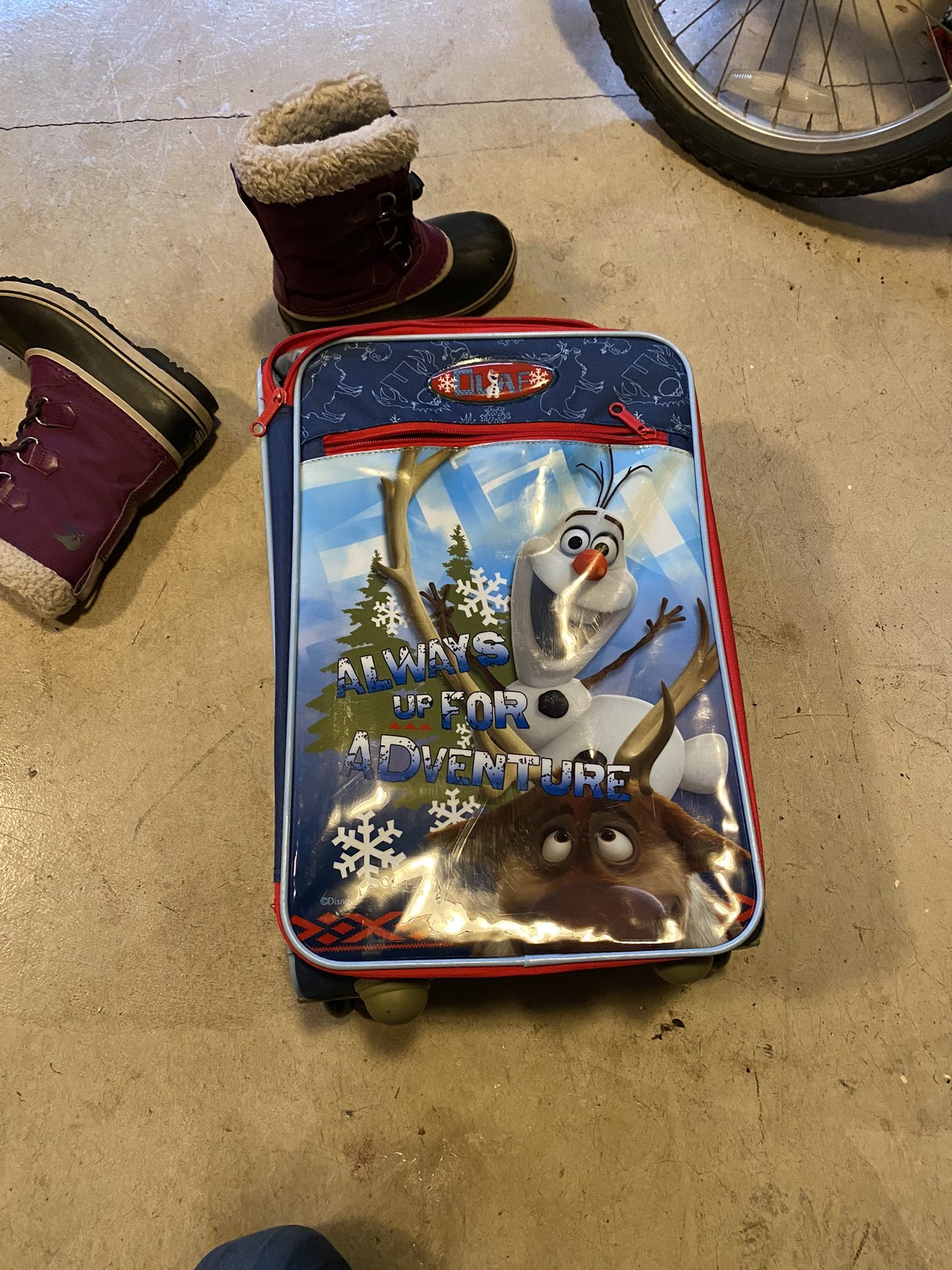 Kids Suitcase Frozen Olaf