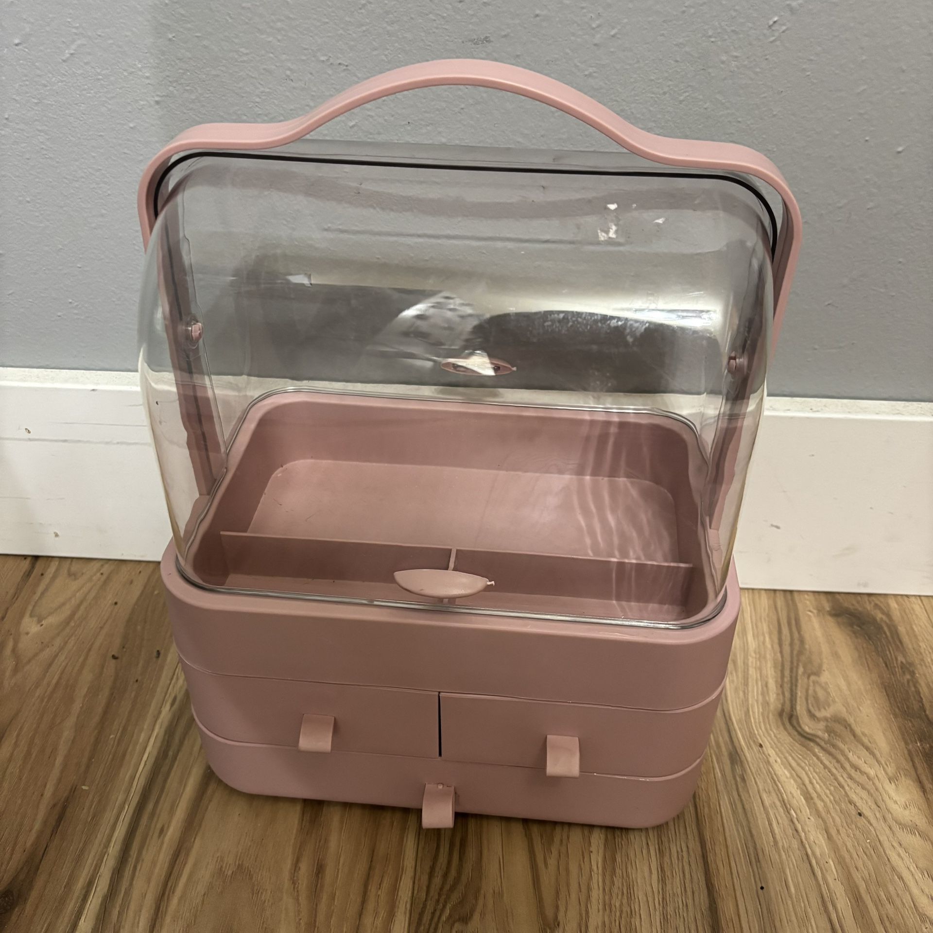 Pink Make Up Caddy