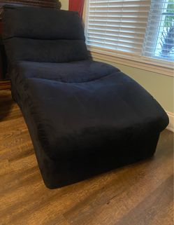 Navy Blue Chaise Lounge